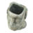 5X5.5X9" Easter Island Cement Planter