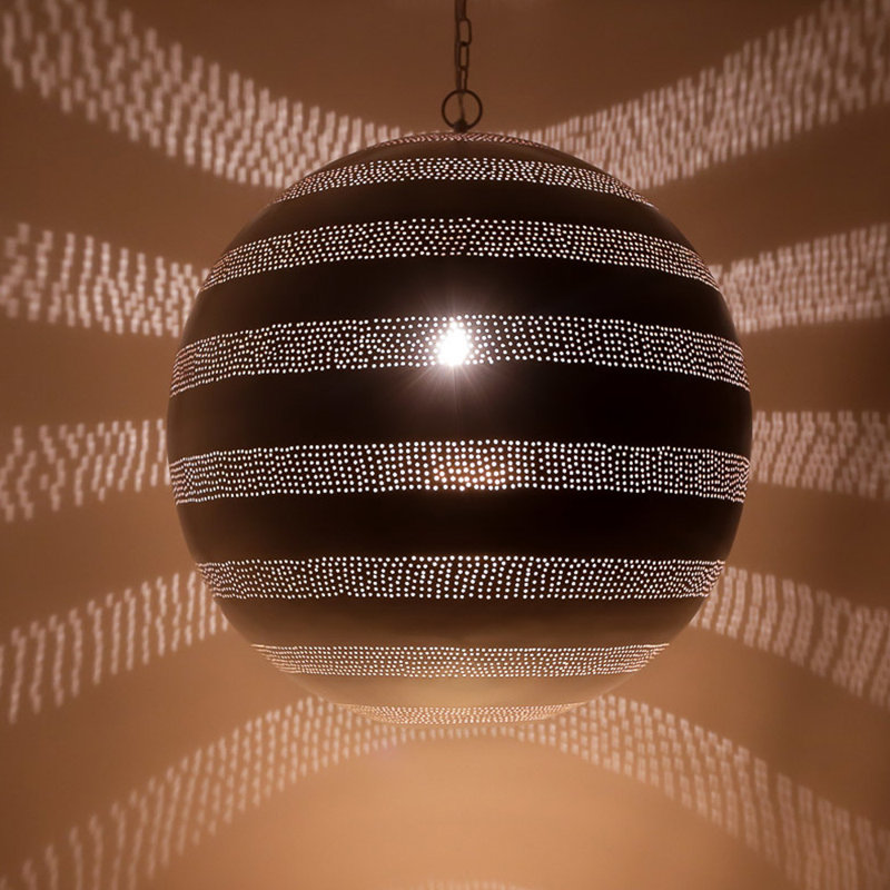 Cerna 1 - Light Sphere Pendant, White