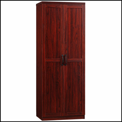 Spacious 2-Door Freestanding Kitchen Pantry Cabinet with Multiple Shelves for Efficient Storage and Organization by Red Barrel Studio