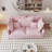 90.55" Modern Comfy Upholstered Sofa Cloud Couch, Deep Seat Couches With Multiple Large Soft Pillows,Convertible Deep Seat Chaise Longue For Living Room Bedroom,Apartment,Office-2037050258