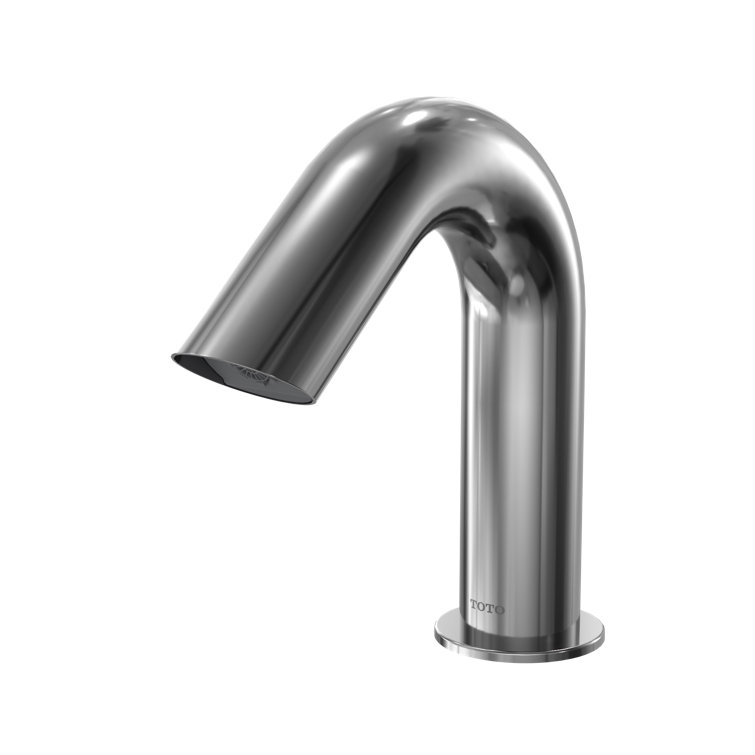 TOTO® Standard R ECOPOWER® or AC 0.35 GPM Touchless Bathroom Faucet Spout, 20 Second On-Demand Flow, Polished Chrome - TLE28001U2#CP