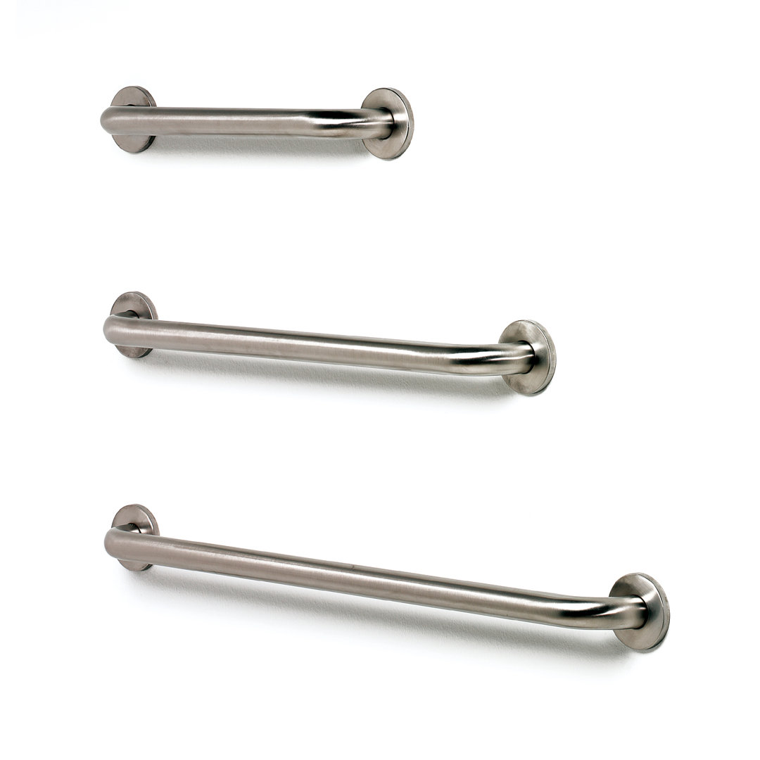 Sherley Metal Drill & Screw Mount 30cm Grab Bar