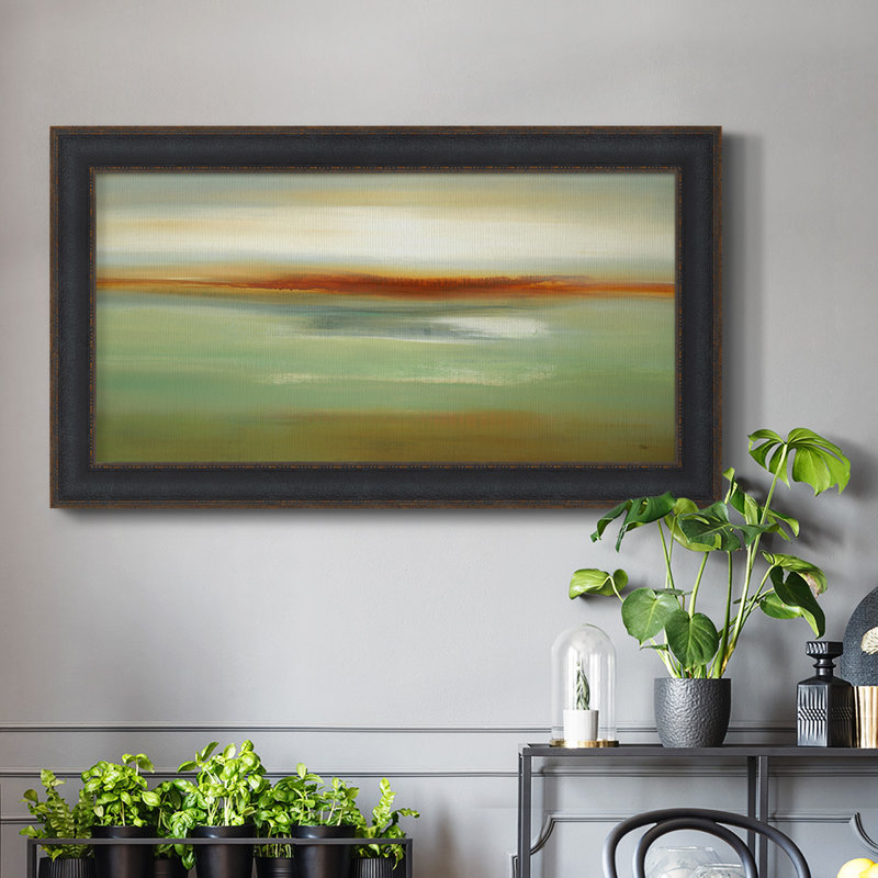 Verde Vision " Verde Vision ", 25" H x 45" W x 2.5" D, Black