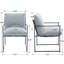 Chaise de salle à manger rembourrée Quanise-1124431723