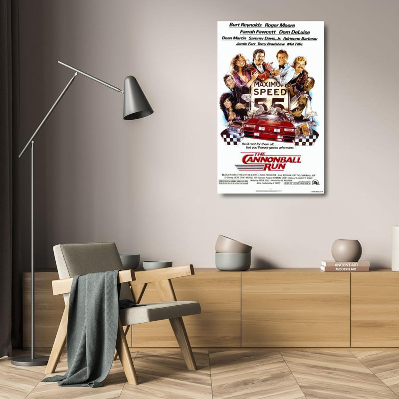 The Cannonball Run, H 24 po x l 15 po