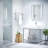 Fellow Series 30" x 72" Hinged Frameless Shower Door-20625443