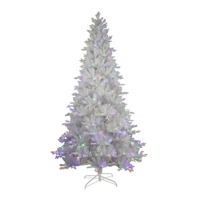 Arbre de Noël artificiel enneigé 9 pi avec 500 lumières DEL