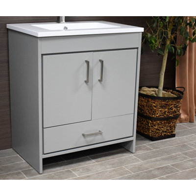Ensemble de meuble-lavabo simple 30 "Ceravolo