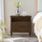 28.3" W 2-Drawer End Table with Charging Station-79191117