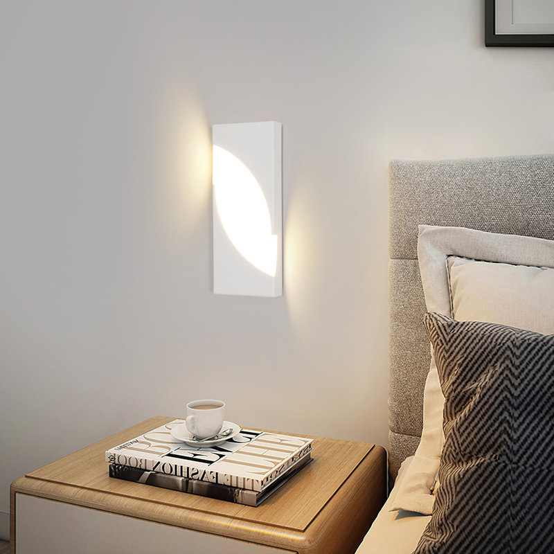 Denitta Acrylic LED Flush Mounted Sconce
