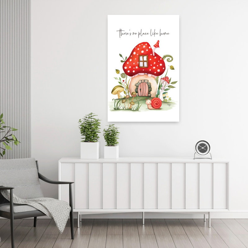 Mushroom Home, architecture contemporaine, art, H 36 po x l 24 po