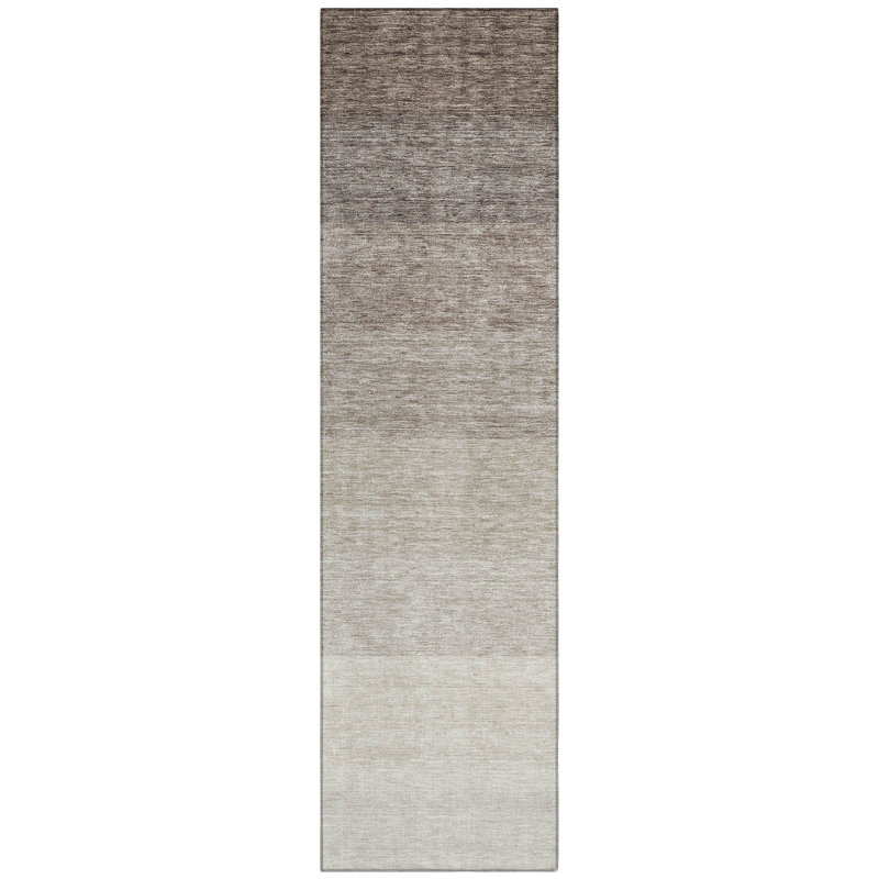  Machine Washable Indoor/Outdoor Kitchen Mat, Runner 2'3" x 7'6"