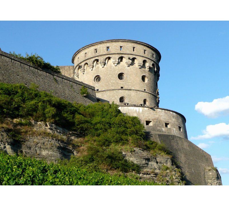 Forteresse Marienberg à Wurzburg, Allemagne, H 13 po x l 18 po