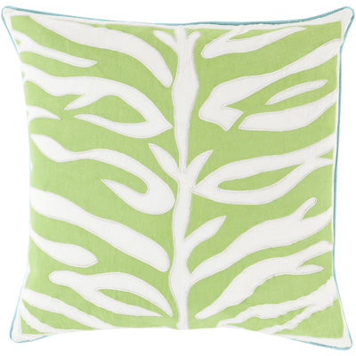  Housse de coussin en coton Zebra
