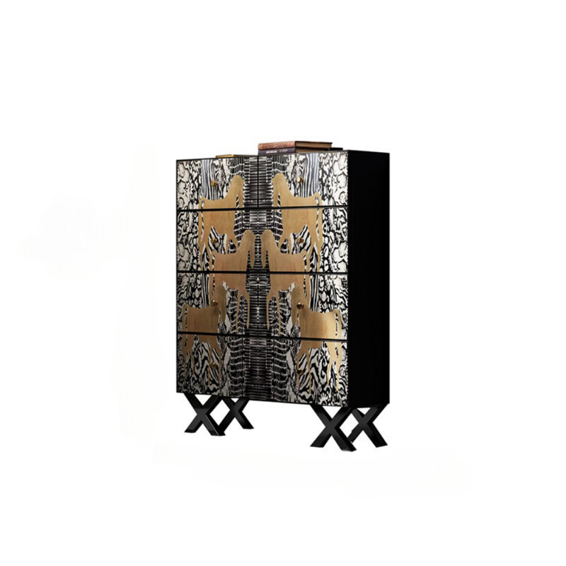 Commode d'appoint Vintage French Porch Cabinets