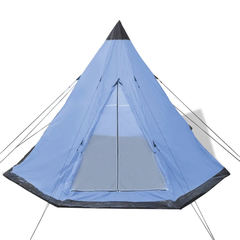 4 Person Tent, Blue