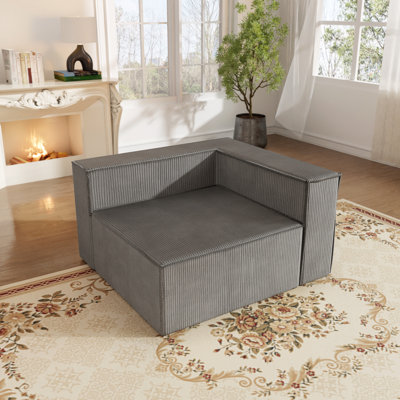 Fauteuil d'angle Comfy Cloud, 39 po, aucun assemblage requis