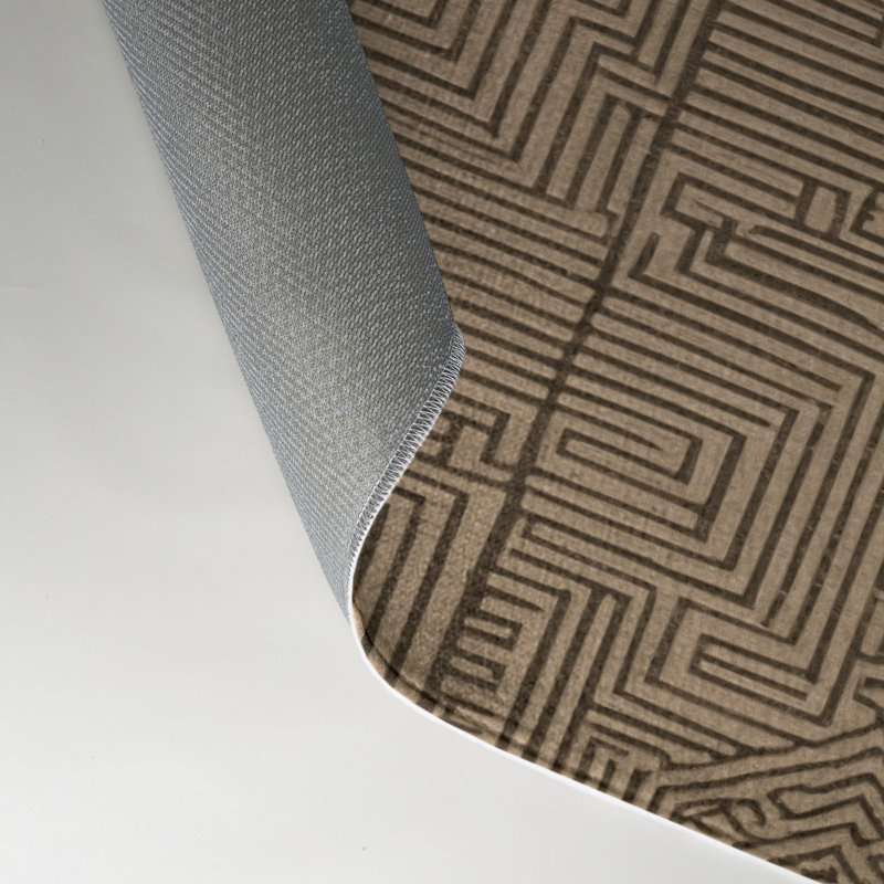 Tapis intérieur et extérieur ArtDeco, Rectangle 9 pi x 12 pi