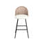 Upholstered Rattan Back Counter & Bar Stool-2066087889