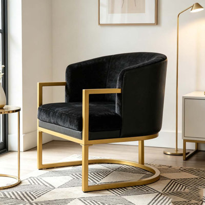 Chaise de lecture rembourrée Modern