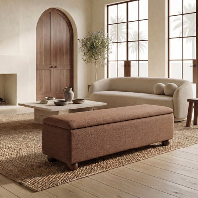 Banc de rangement Lucja Boucle