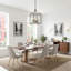 Lustre rectangulaire à 4 lumières Epsom-645916542