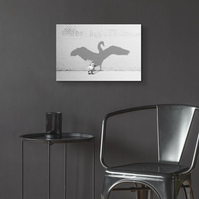  «Believe 4» par John Hovenstine, art mural en verre acrylique, 24 po x 16 po