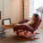 Curved ergonomic chair