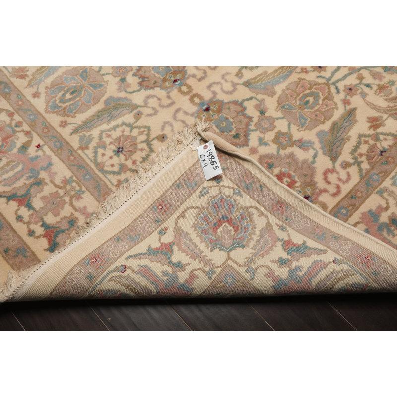 Tapis velouté 6 po x 9 po Oushak