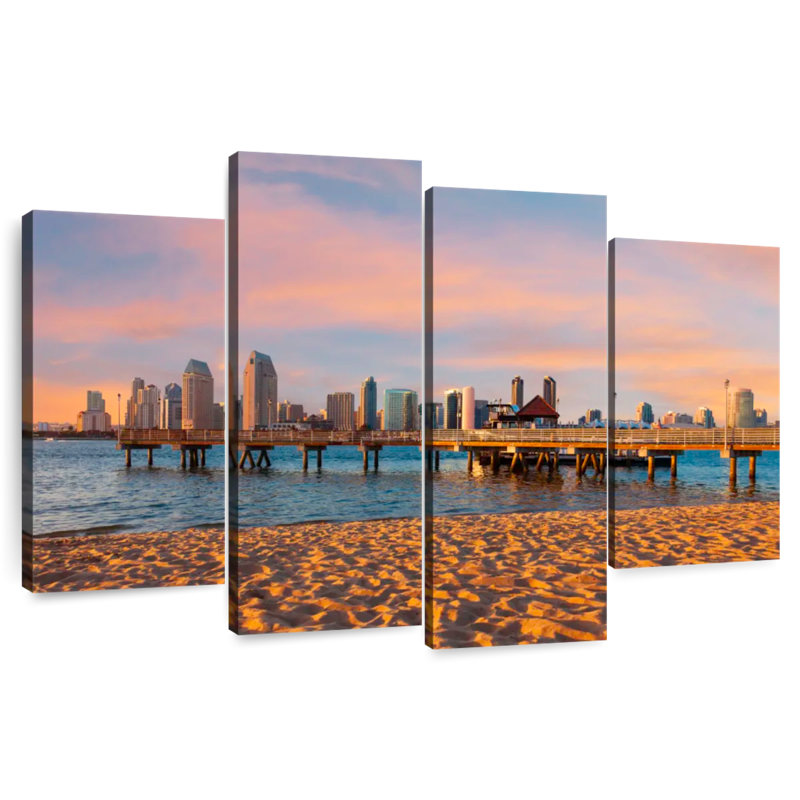 Horizon de la plage Sirci Coronado, H 27 po x l 43 po