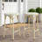 25’’ Rattan Outdoor Bar Stool with Round Footrest, Polyethylene (PE) Wicker Backless Counter Stool for Kitchen Island/Dining Room/Seaside/Garden-117194859