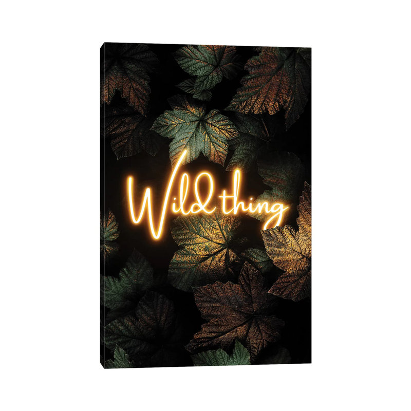 Wild Thing by Elisabeth Fredriksson - Print on Canvas, Wrapped Canvas, 66.04 cm H x 45.72 cm W x 1.91 cm D