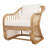 Maeva Rattan Accent Arm Chair