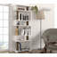 Alberton 165.3cm H x 60cm W Geometric Bookcase-1636250742