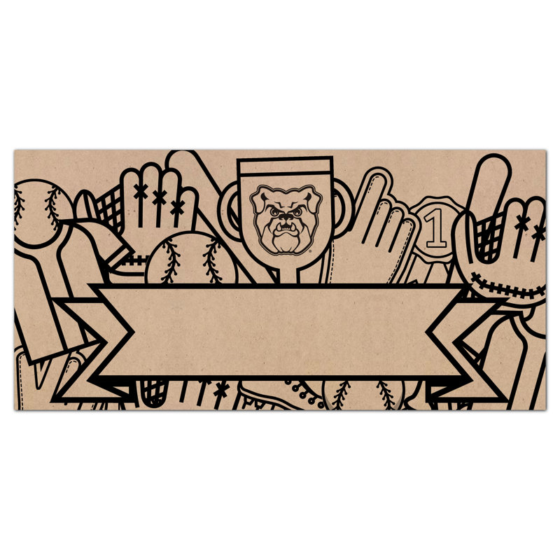 Traditional Entertainment Wall Decor, Butler