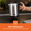 GEEPAS Electric Kettle | 1.8L Cordless Stainless Steel Jug Kettle with LED Indicator | Fast Boiling for Hot Water Tea Coffee | Boil Dry Protection Auto Shut Off Swivel Base 1800W