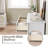 Modern 5-drawer Double Dresser, 52" W-1764140803