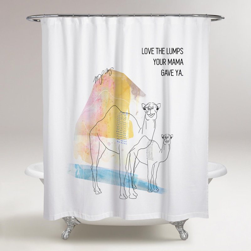 Rideau de douche simple mixte Aldrich