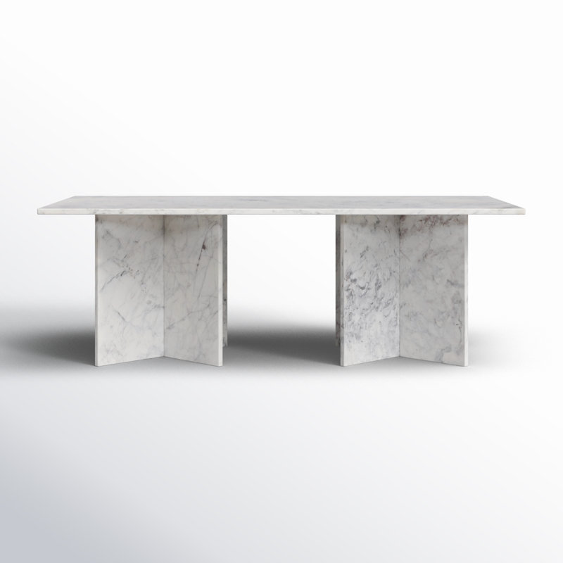 Coffee Table, White Marble