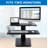 Adjustable Metal Base Standing Desk Converter