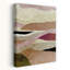 Hills Abstract Contemporary Geometric Wall Art Print 1 Piece Wrapped Canvas Wall Art-245397136