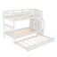 Lit superposé blanc avec lit gigogne Twintwin
