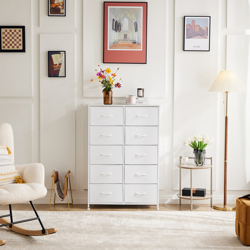 Commode haute, Blanc