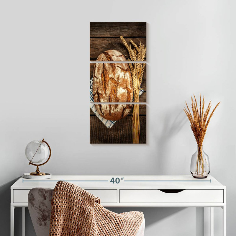 Bread, 27" H x 12" W