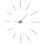 Merlin Metal Analog Wall Clock