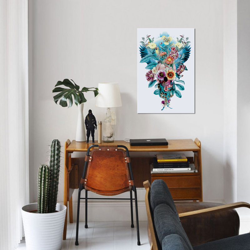 «RPE IV», impression sur toile, H 40 po x l 26 po x P 1,5 po, Pas de tapis, Toile tendue