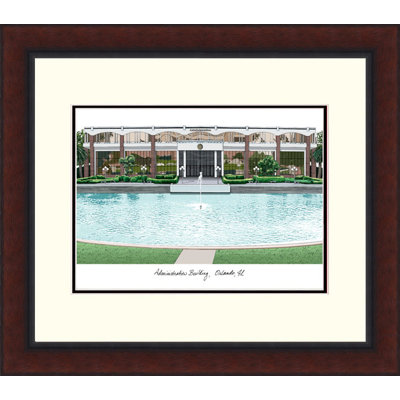 NCAA Central Florida Knights Legacy Alumnus Lithograph Picture Frame