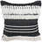 Fringed Outdoor Throw Pillow