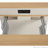 59.5" Kitchen Island With Extendable Dining Table, Double-Sided Storage, Power Outlet-901945317