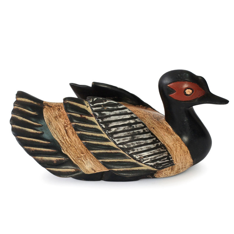 Sculpture de canard Valcourt